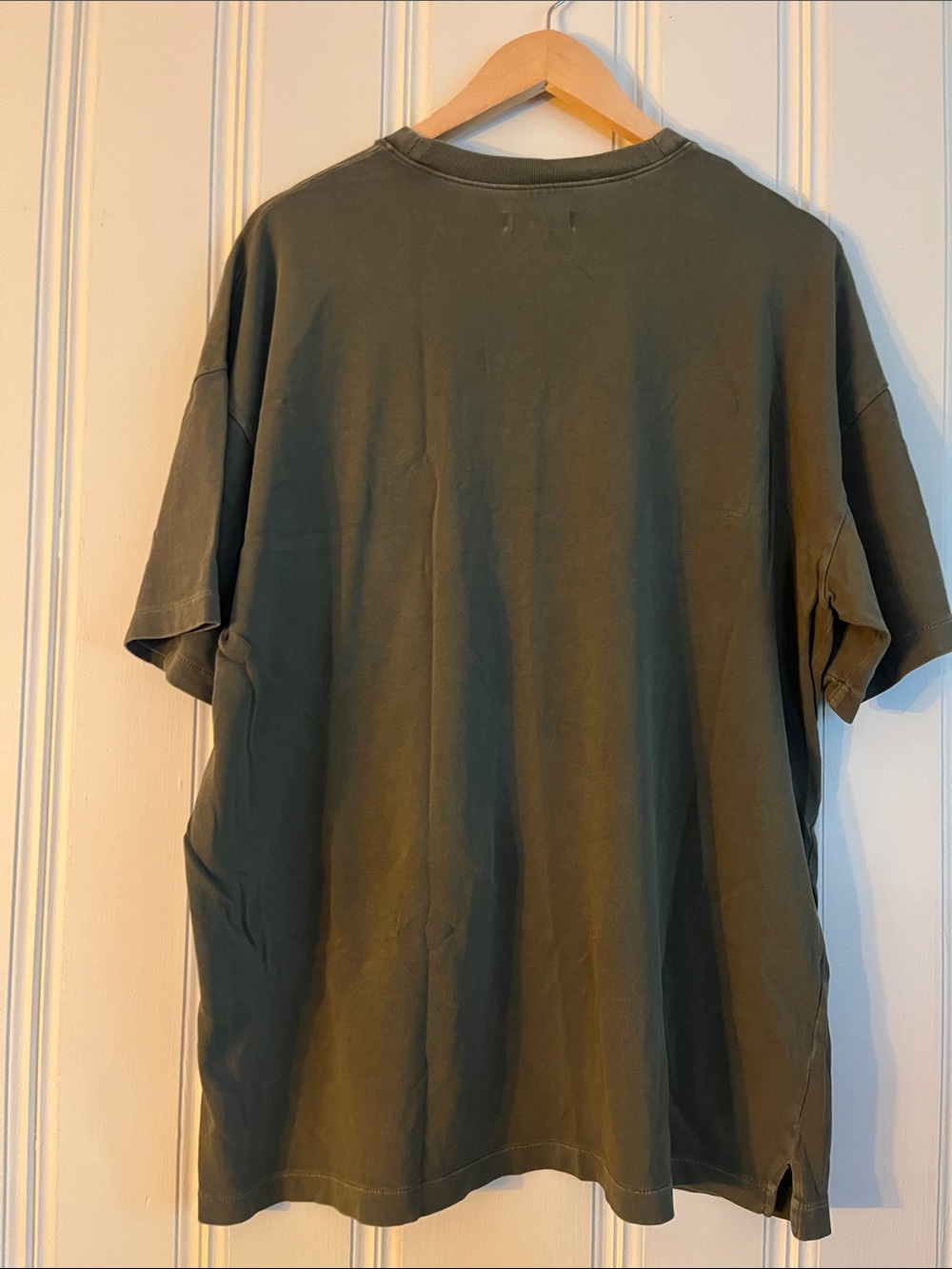 Madewell oversized Olive Green Pocket T-Shirt size L - Picture 4 of 5